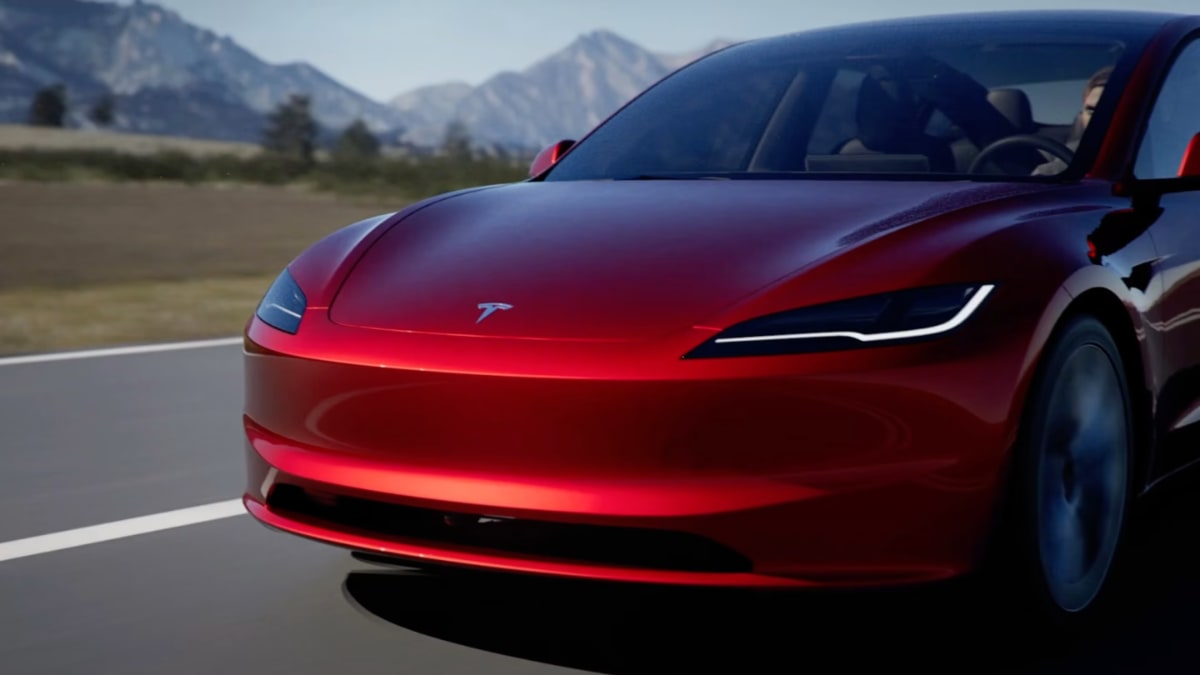 Tesla officially announced the refreshed Model 3