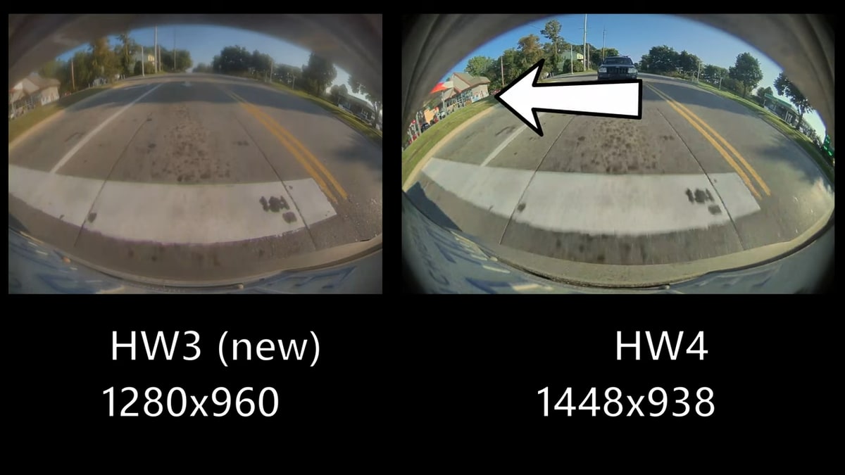 Even after the camera improvements in Beta 11.4.7, HW4 cameras are still a leap ahead in clarity
