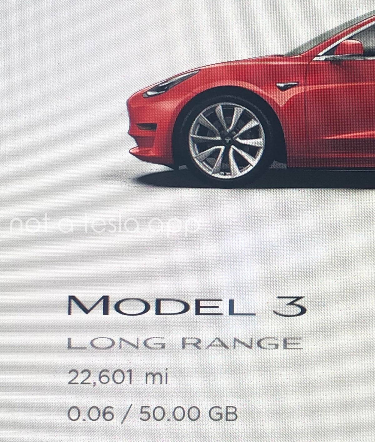 Tesla used to display the bandwidth a vehicle had used on the screen