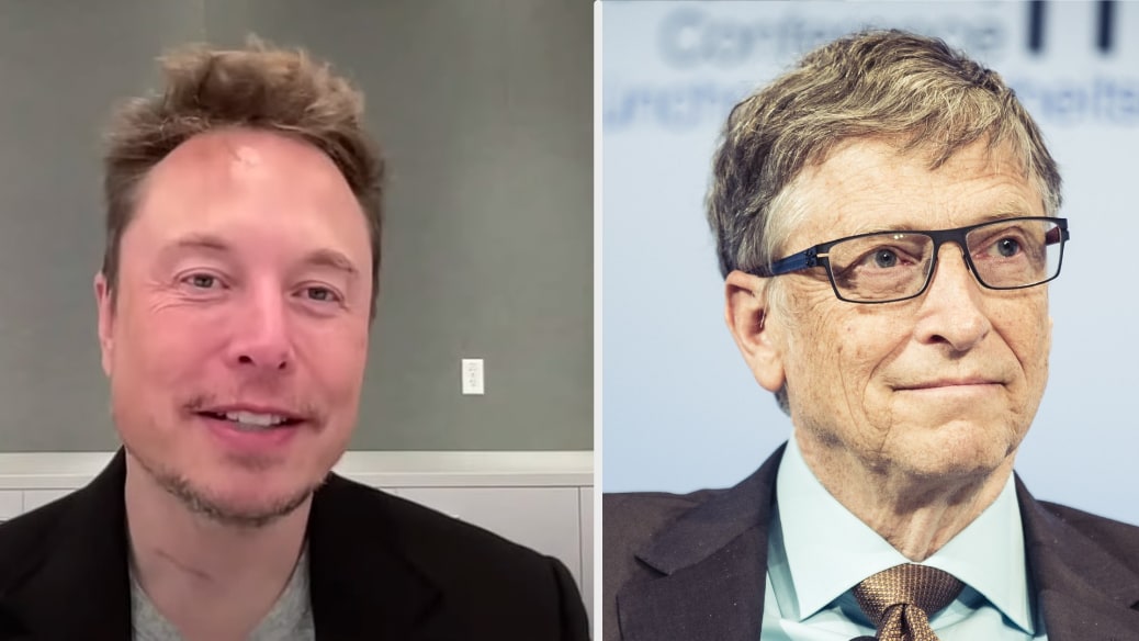 The ongoing feud between Elon Musk and Bill Gates