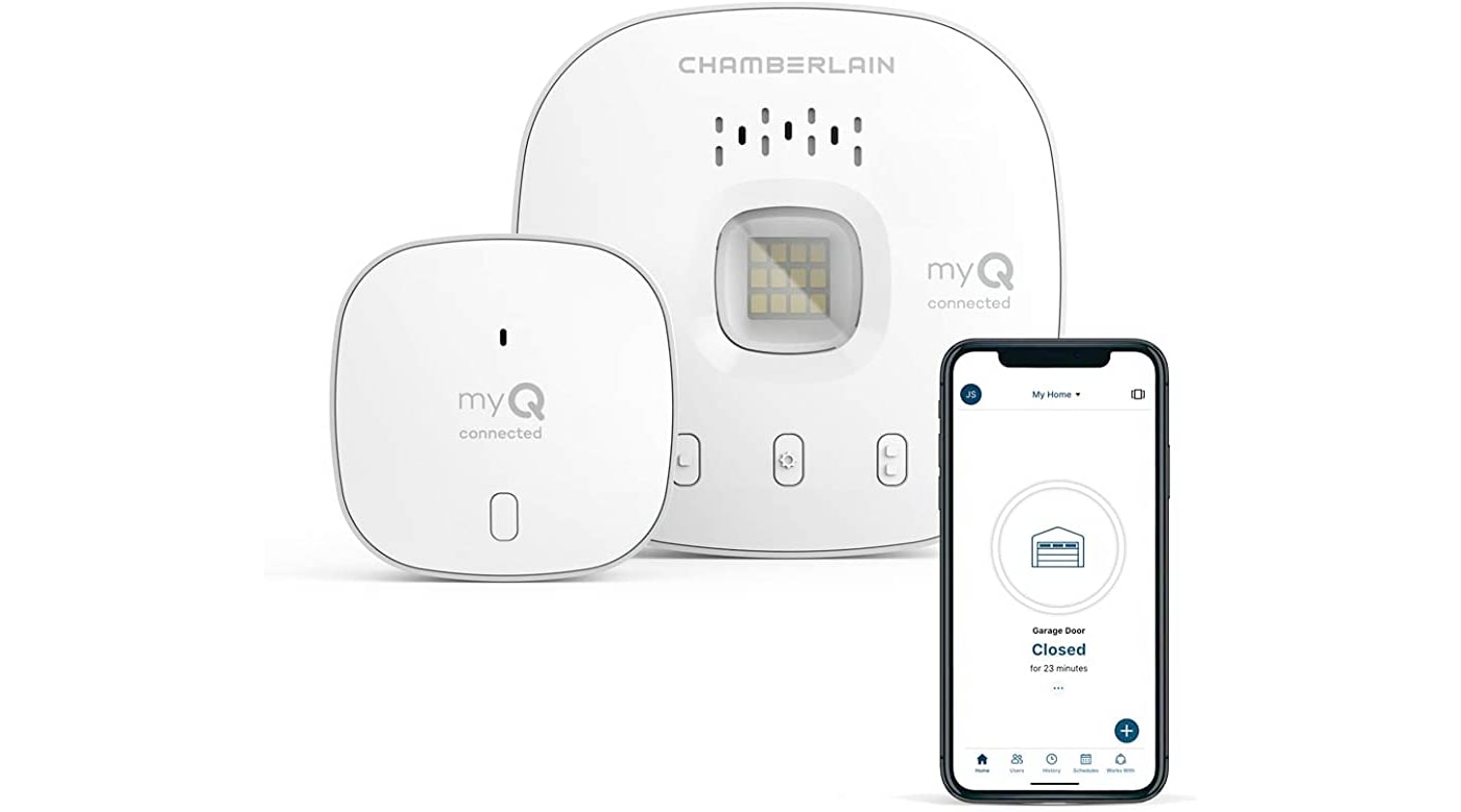 Chamberlain's myQ hub turns your garage door opener into a Wi-Fi capable one