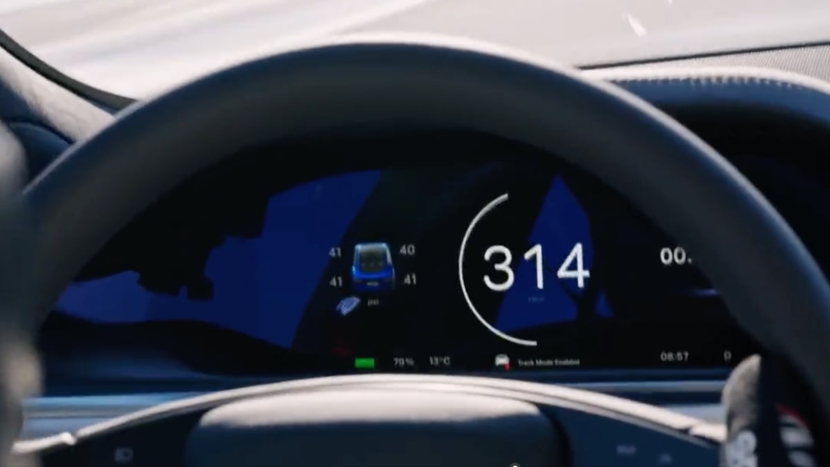 Tesla introduces the Model S Track Package