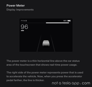 Tesla to Make Changes to the Power Meter in Their Cars