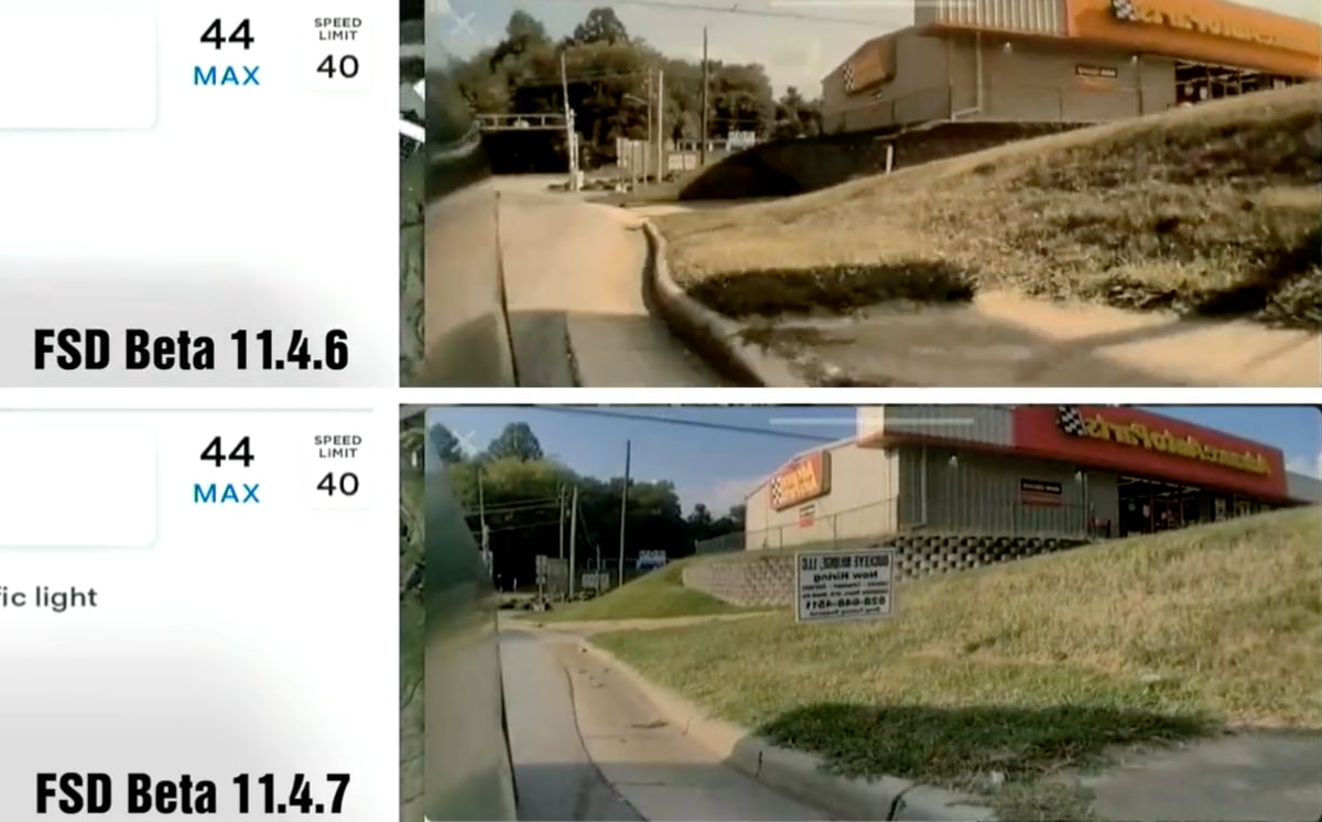 Tesla Improved Camera Clarity feature in update 2023.7.30