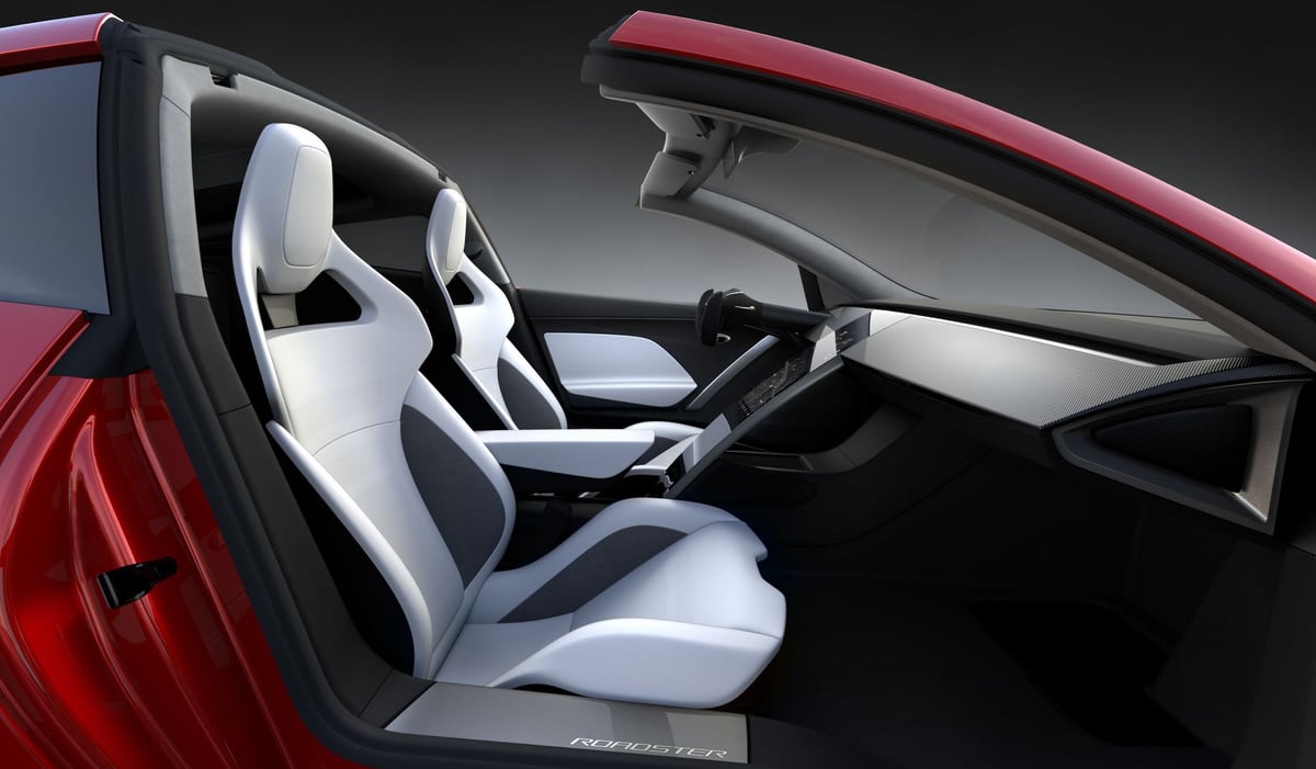 Dem Tesla säi Roadster 2.0 wäert vill méi fäeg sinn wéi ursprénglech gewisen