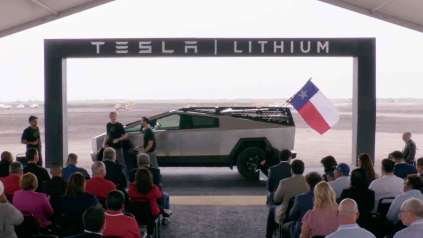 Tesla will create a lithium refinery factory in Texas
