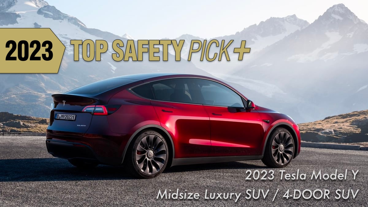Tesla's Model Y receives a nearly perfect score in IIHS crash results