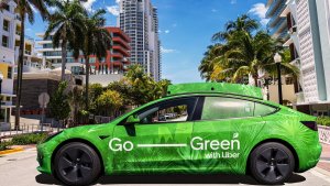 Uber Now Uses Tesla API Data To Show a Range-Based Trip Planner