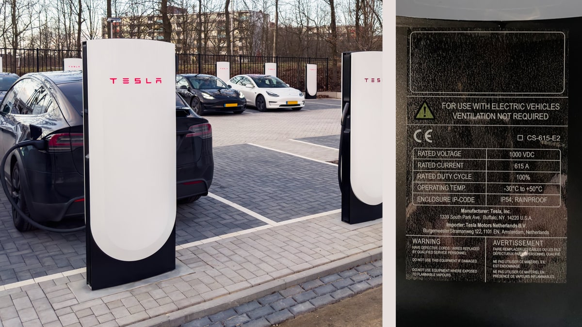 Tesla's V4 Superchargers are capable of speeds up to 600kW
