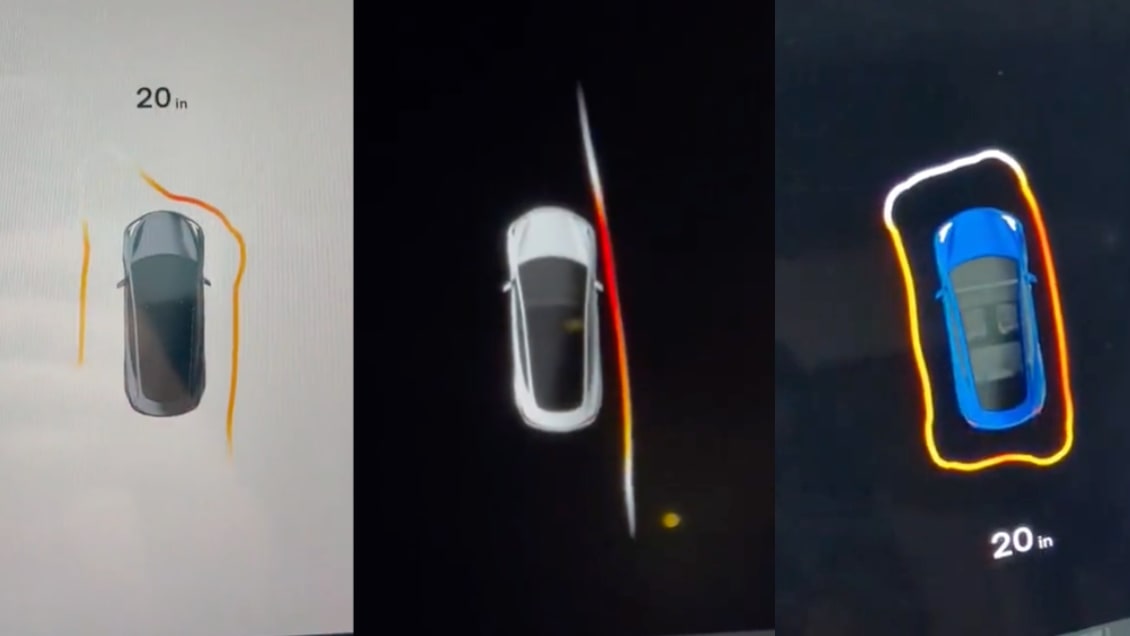 Tesla has released vision Park Assist with Tesla update 2023.6.9