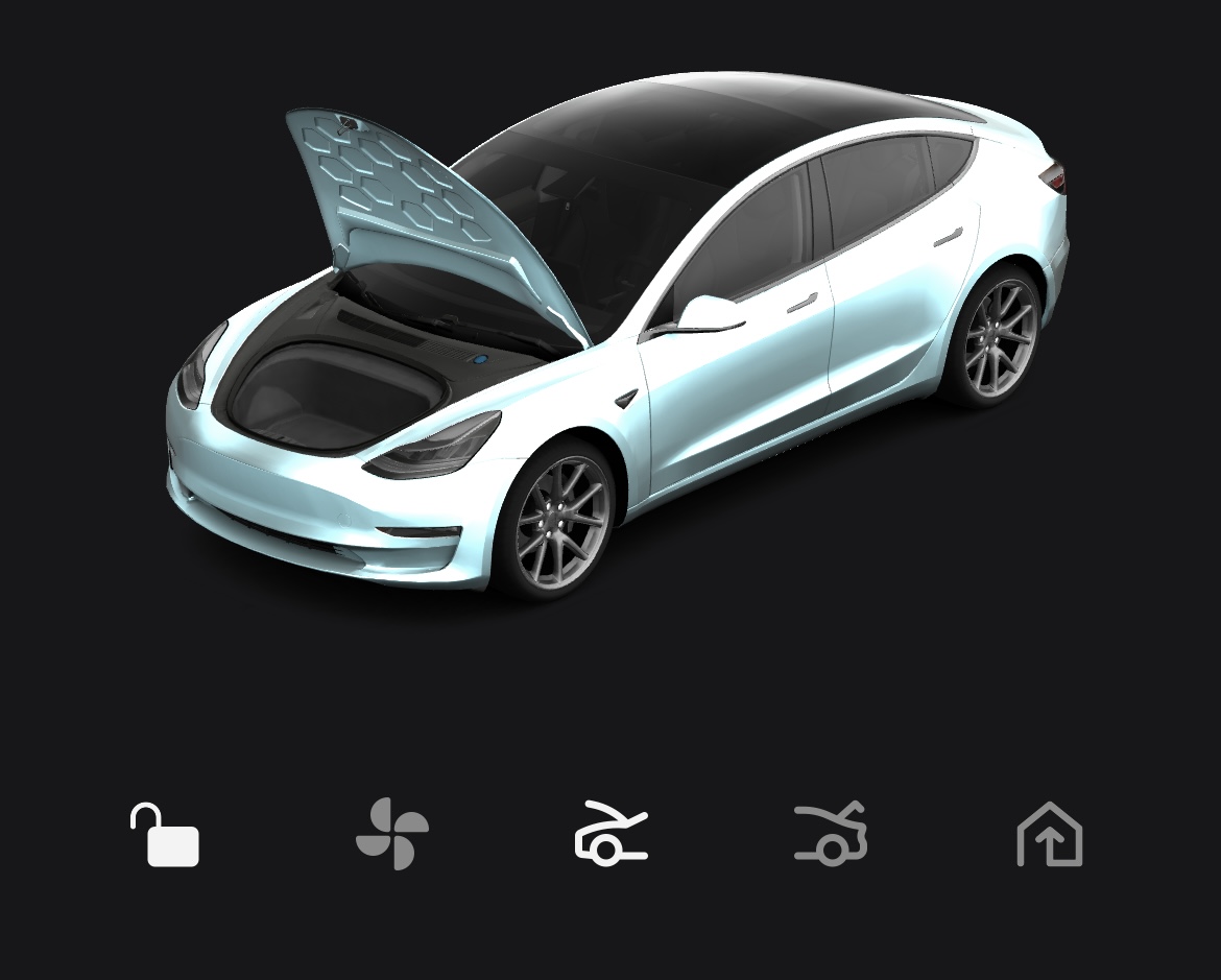 Tesla Frunk and Trunk Confirmation feature in update 4.12