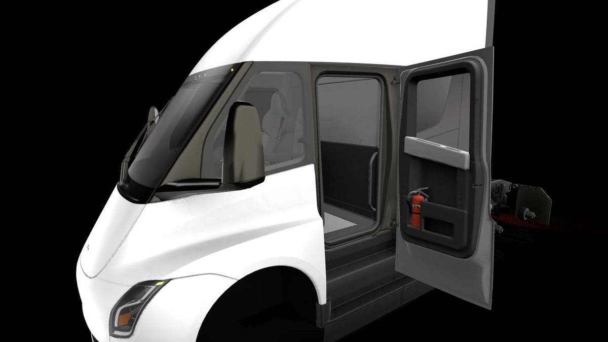 Tesla Tesla Semi Assets feature in update 4.14.3