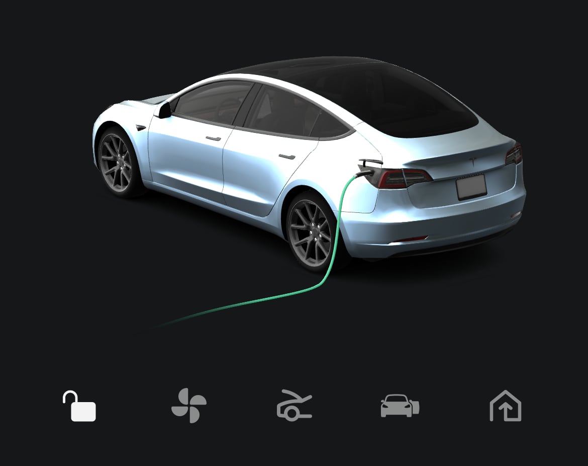 Tesla Unlatch Door feature in update 4.14