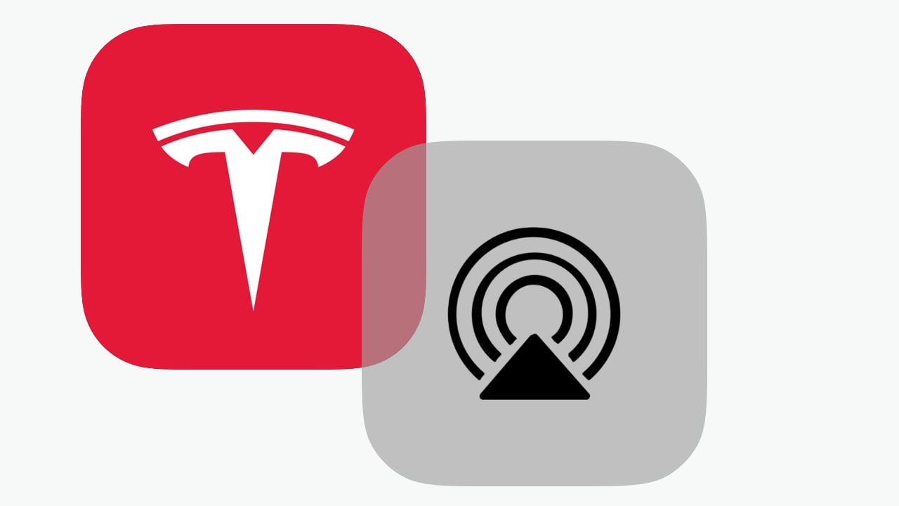 Tesla Apple AirPlay feature in update 4.23