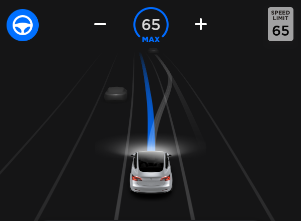 Tesla Autopilot 自动辅助驾驶导航（测试版） feature in update 2018.42.3