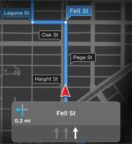 Tesla 새로운 내비게이션 (베타) feature in update 2018.48