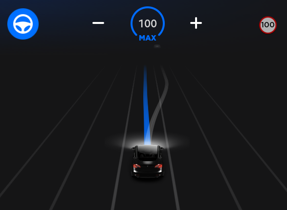 Tesla Navigation Autopilot (Bêta) feature in update 2019.12.1