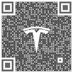 Tesla Teslaサービス用のQRコード feature in update 2020.4.1