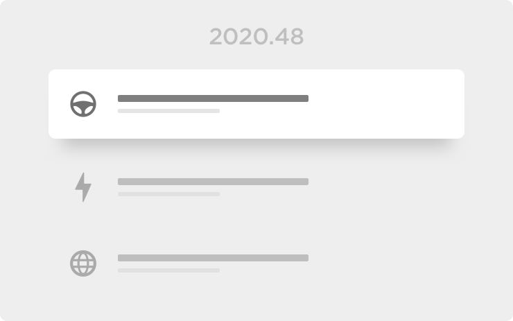 Tesla Release Notes Improvements feature in update 2020.48.35