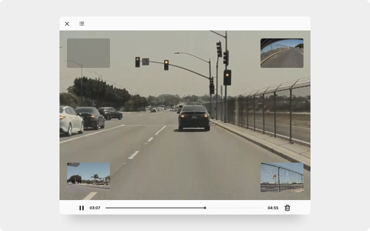 Tesla Dashcam Viewer feature in update 2021.24.9