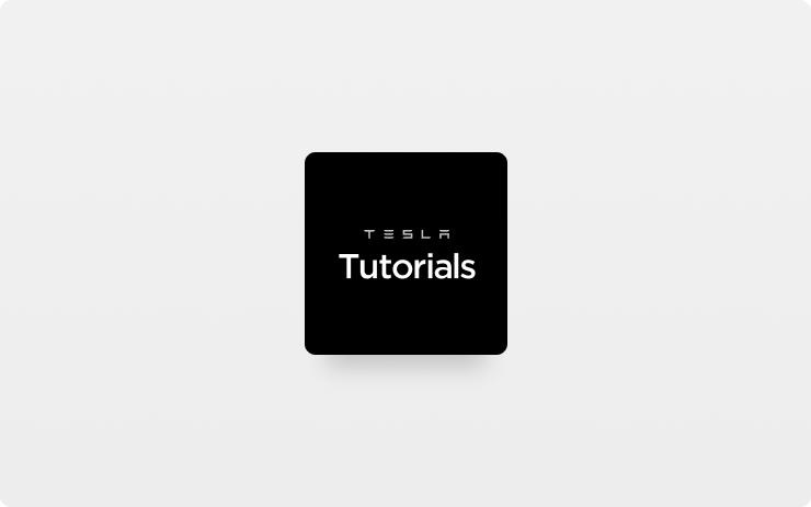 Tesla Tesla Tutorials feature in update 2022.12.3.4