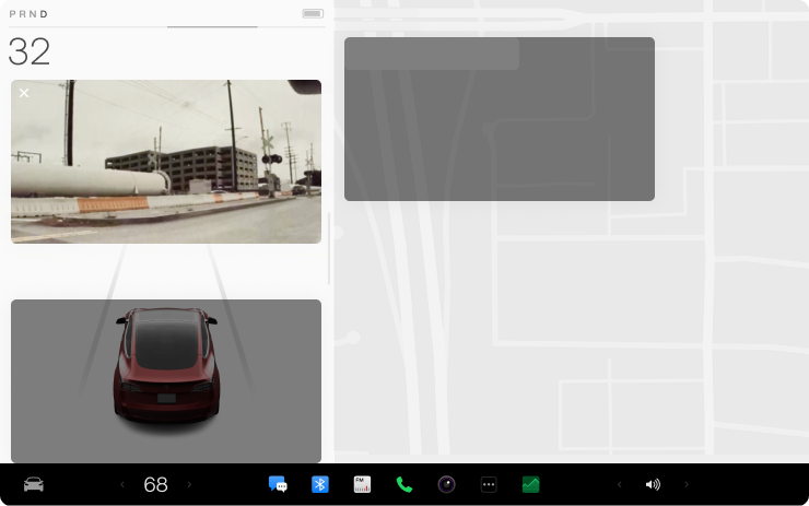 Tesla Blind Spot Camera feature in update 2022.36.15