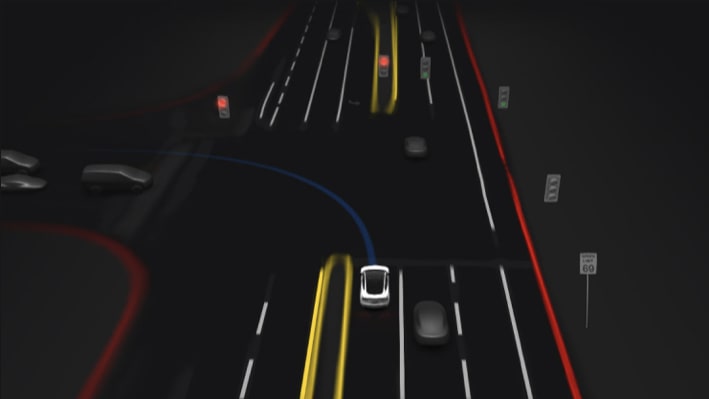 Tesla Full Self-Driving (Beta) feature in update 2022.40.5