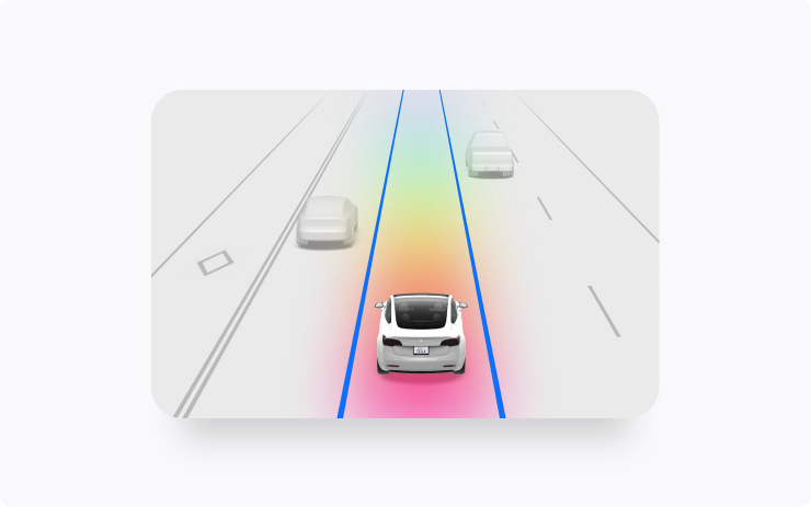 Tesla Always Rainbows feature in update 2022.44.30.5