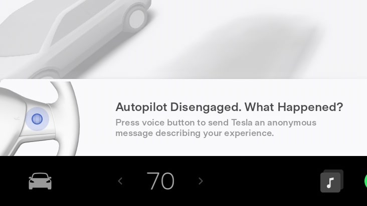 Tesla Voice Drive Notes feature in update 2022.45.13