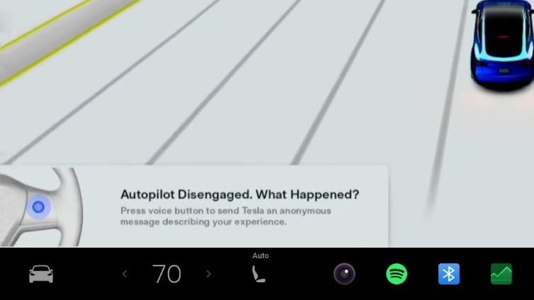 FSD Beta 11.3.1 now lets you leave audio feedback on Autopilot disengagements