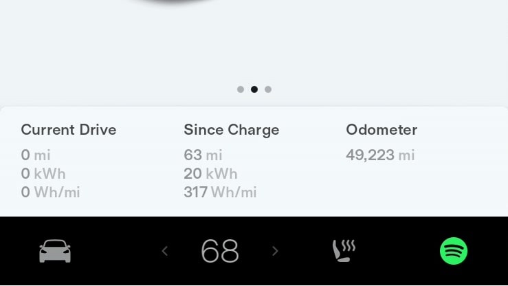 Tesla Seat Heater Icons feature in update 2023.2.0.5