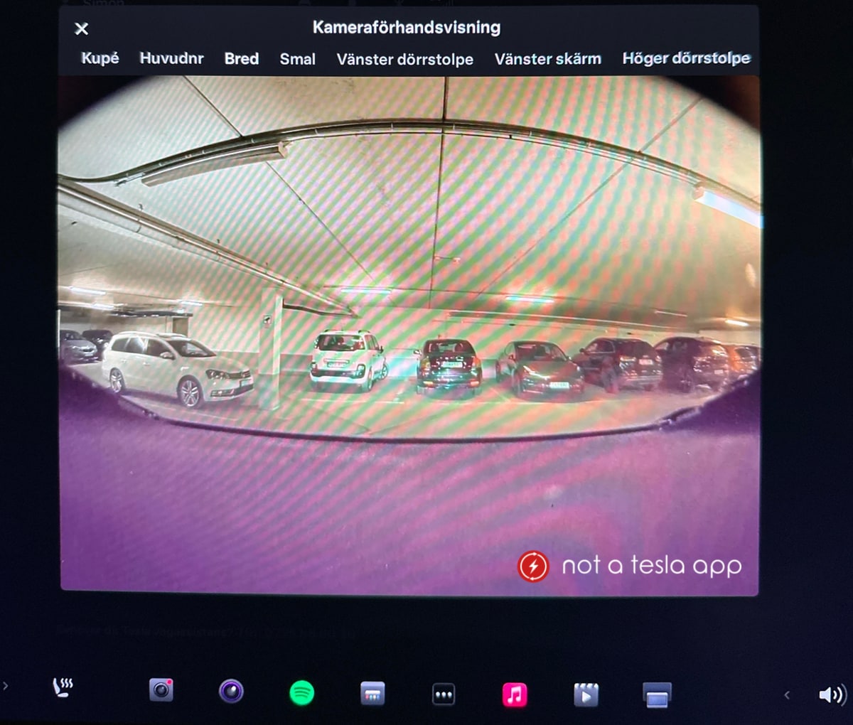 Tesla View All Cameras feature in update 2023.20.6