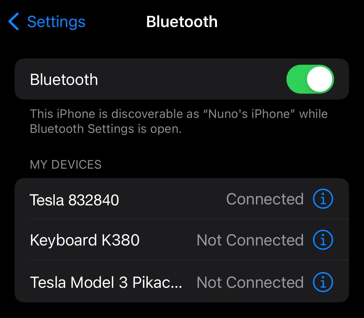 Tesla Phone Key feature in update 2023.27.6