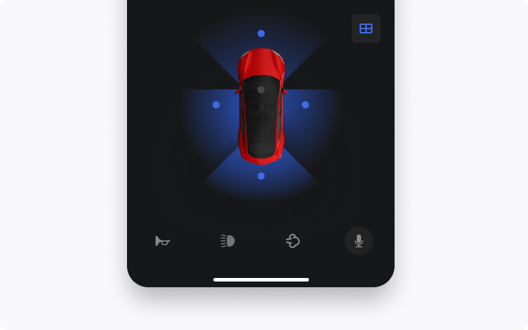 Tesla Camera View on Tesla App feature in update 2023.26.11