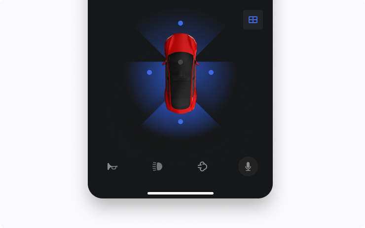 Tesla Camera View on Tesla App feature in update 2023.27.6