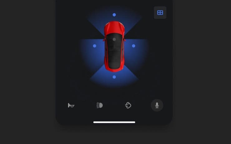 Tesla Multi-Camera View feature in update 4.22.5