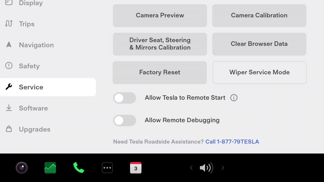 Tesla New Privacy Options feature in update 2023.38.9