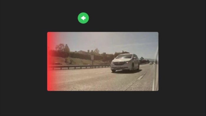 Tesla Automatic Blind Spot Camera feature in update 2023.44.25