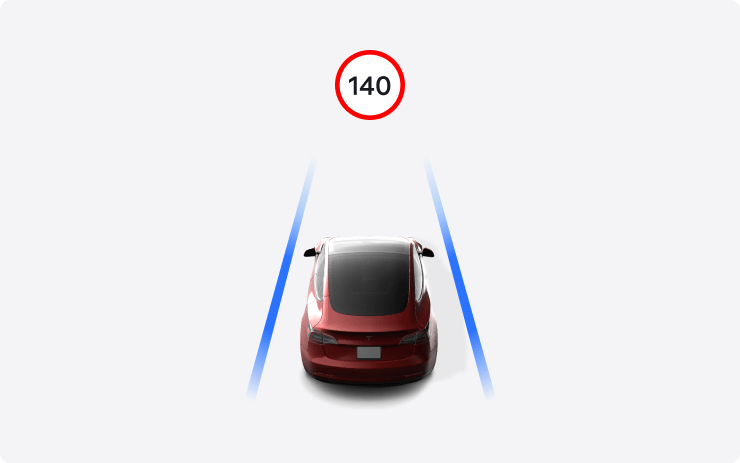 Tesla Speed Assist feature in update 2023.44