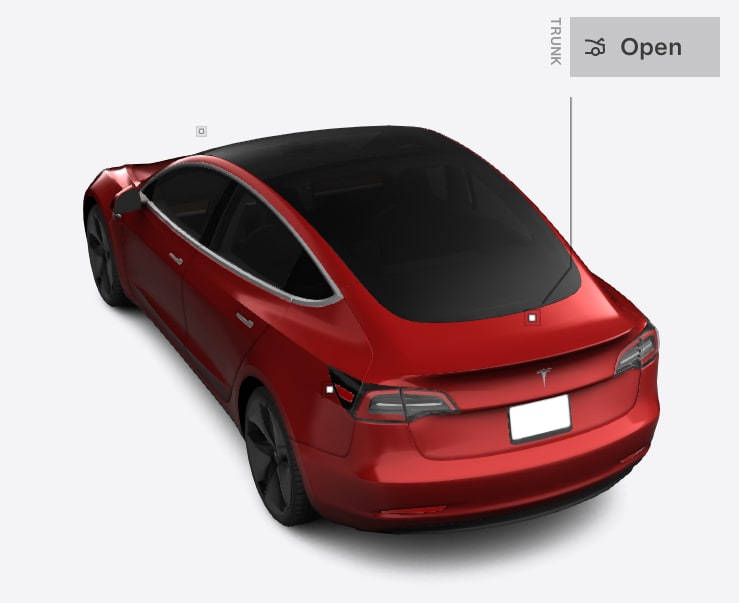 Tesla Vehicle Visualization feature in update 2024.14.6