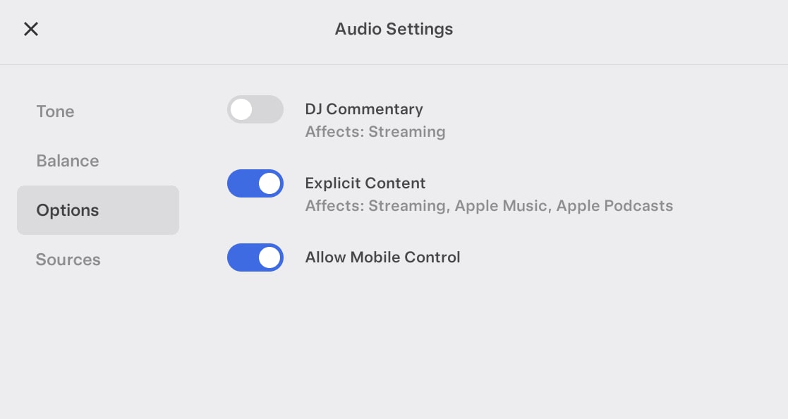 Tesla Explicit Apple Music Content feature in update 2024.14.7