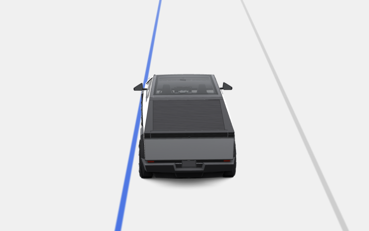 Tesla Lane Departure Avoidance feature in update 2025.14
