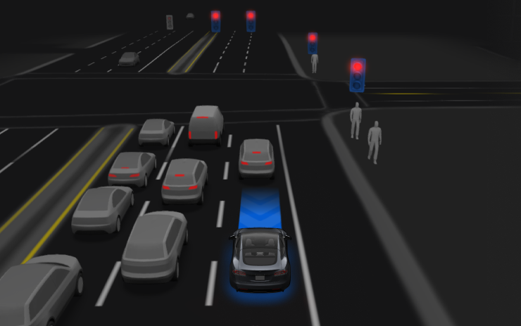 Tesla Full Self-Driving (Supervised) feature in update 2026.15.7