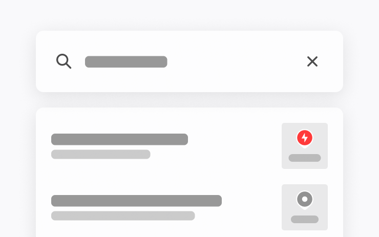 Tesla Supercharger Search feature in update 2026.26.6.3