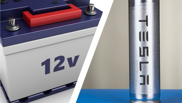 Tesla starts using lithium-ion 12 volt batteries