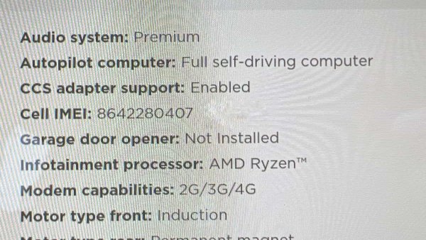 Tesla Model 3s coming out of Fremont with MCU 3 and high-end GPU