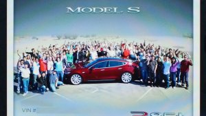Tesla Model S Team Photo Easter Egg