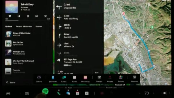New features in Model S software, Tesla v11