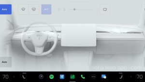 Tesla: How to keep music playing after closing doors