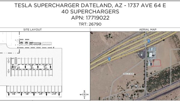 Tesla's first v4 Supercharger is expected to open soon in Arizona